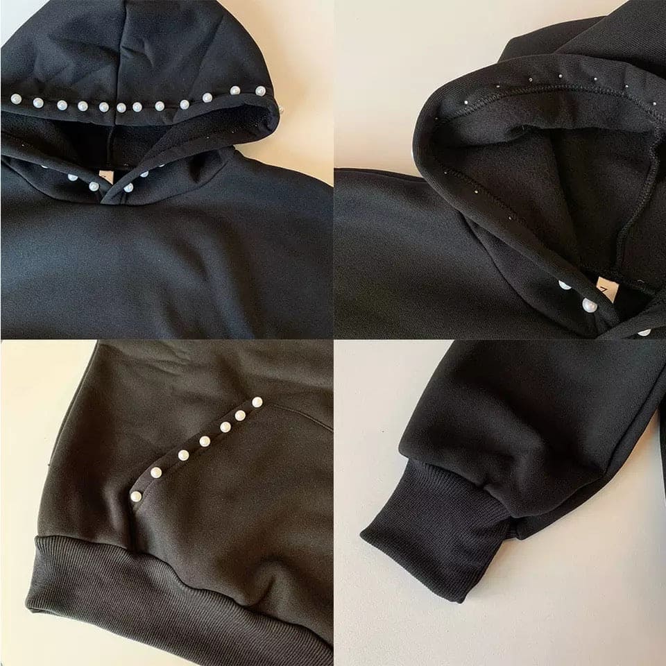 Casual Pearl Winter Warm Hoodies Casual Pearl Winter Warm Hoodies